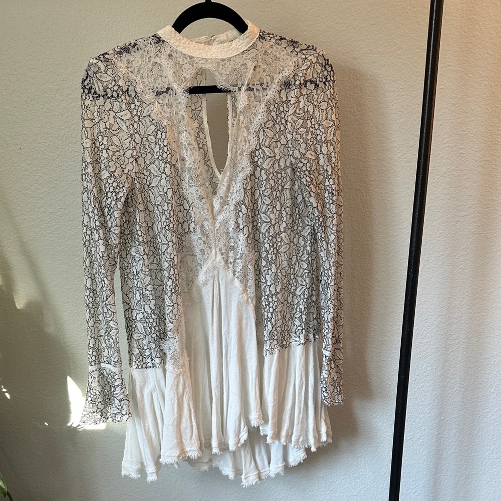 Free People Lace Tunic